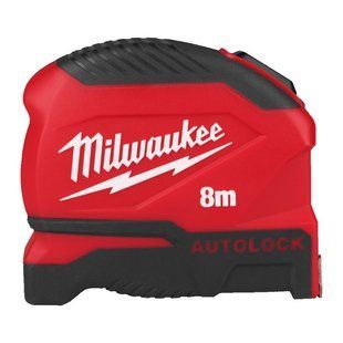 Рулетка AUTOLOCK MILWAUKEE (Gen 2), 8м (25мм) 4932498774 фото