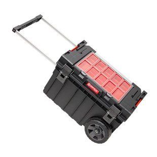 Ящик для инструментов на колесах QBRICK SYSTEM ONE TROLLEY EXPERT (605x405x360мм) SKRWQONETECZAPG001 фото