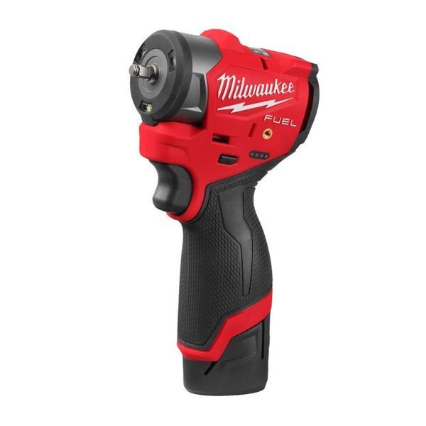 Гайковерт аккумуляторный бесщеточный 1/4'' MILWAUKEE, M12 FSCIWF14-252X, 136Нм, с кольцом 4933498974 фото