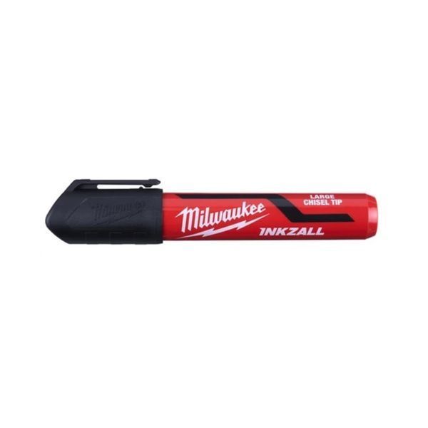 Набір маркерів для будмайданчика INKZALL MILWAUKEE, великих (L) чорних, (3шт) 4932471554 фото