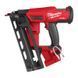 Пистолет гвоздезабивной аккумуляторный бесщёточный MILWAUKEE, M18 FN16GA-0X, 32-64мм (каркас,HDкейс) 4933478094 фото 2
