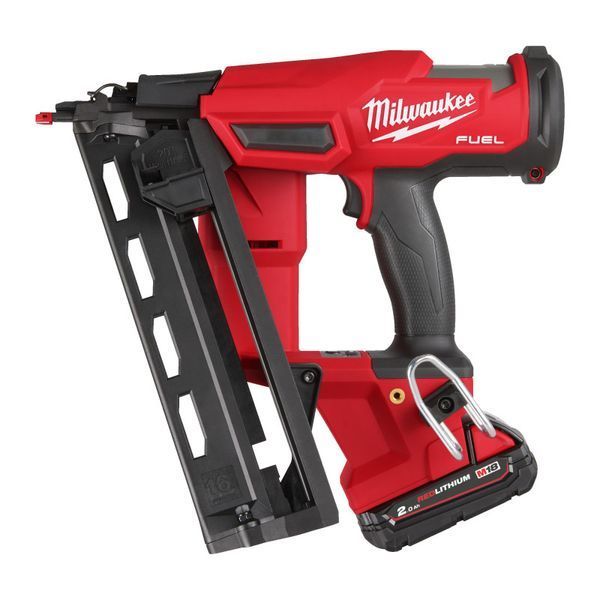 Пистолет гвоздезабивной аккумуляторный бесщёточный MILWAUKEE, M18 FN16GA-202X, 32-64мм (HDкейс) 4933478092 фото