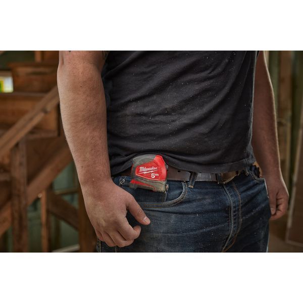 Рулетка Pro Compact MILWAUKEE, 5м, (25мм) 4932459593 фото