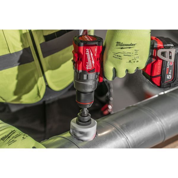 Дрель-шуруповёрт аккумуляторная бесщёточная MILWAUKEE, M18 FDD3-0X, 158Нм (каркас, HDкейс) 4933479862 фото