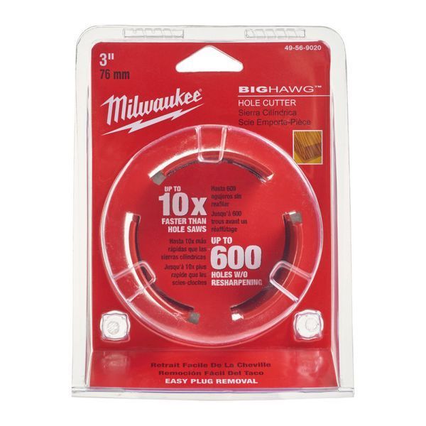 Коронка по дереву MILWAUKEE BIGHAW, &Oslash;76мм 49569020 фото