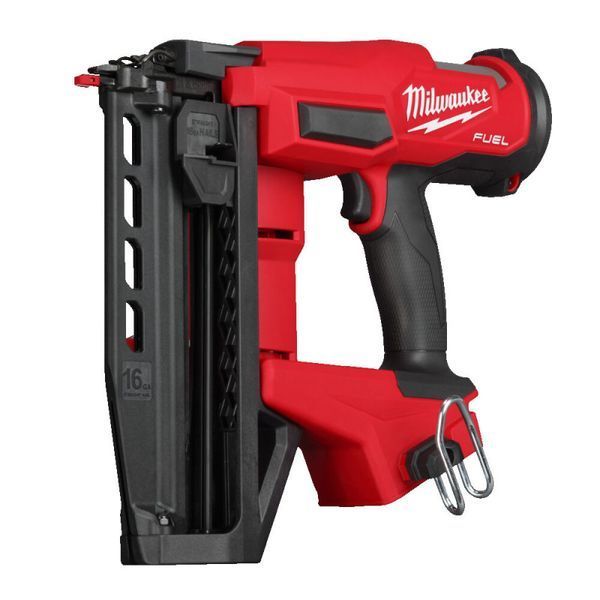 Пістолет цвяхозабивний акумуляторний безщітковий MILWAUKEE, M18 FN16GS-0X, 25-64мм (каркас, HDкейс) 4933493353 фото