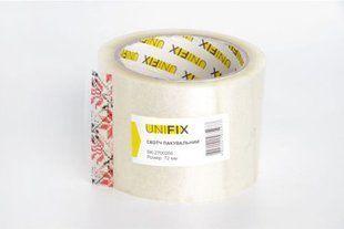 Лента клейкая упаковочная 38 мкм 72мм 200 SK-5400114 UNIFIX 074750 фото