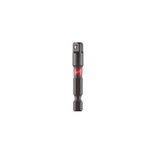 Переходник ударный ShW MILWAUKEE, с 1/4'' Hex на 1/4'' квадратный хвостовик 4932471826 фото