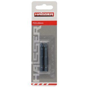 Биты магнитные PZ2x50mm 2шт в блистере HAISSER 118520 фото