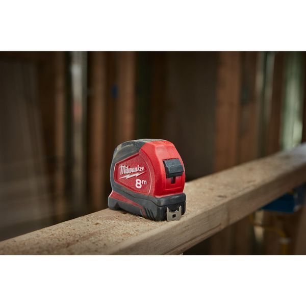 Рулетка Pro Compact MILWAUKEE, 8м (25мм), (заміна на 4932498780) 4932459594 фото