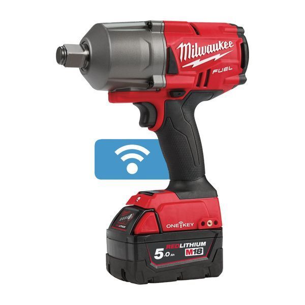Гайковерт аккумуляторный бесщёточный 3/4'' MILWAUKEE, M18 ONEFHIWF34-502X, 2034Нм, с кольцом 4933459730 фото