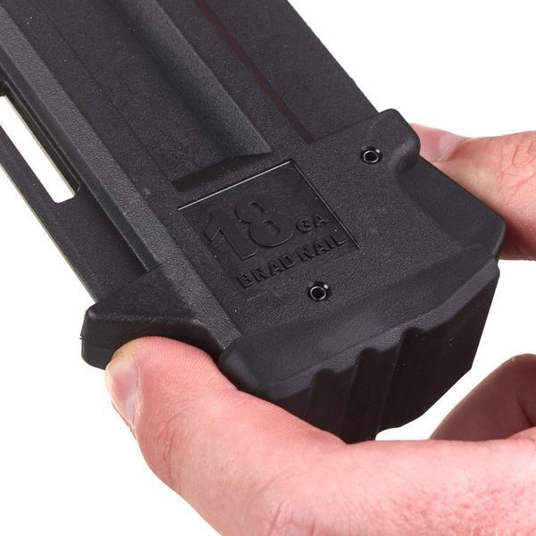 Пистолет гвоздезабивной аккумуляторный бесщёточный MILWAUKEE, M18 FN18GS-0X, 16-54мм (каркас,HDкейс) 4933471409 фото