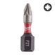 Біта SHOCKWAVE MILWAUKEE, PZ1, 25мм, (25шт), пластикова коробка 4932430861 фото 3